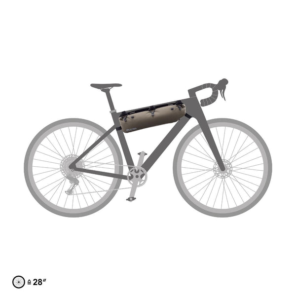 Ortlieb Frame Pack RC Toptube dark sand