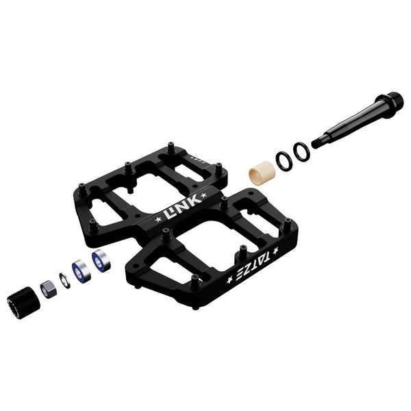 Tatze Flatpedal Link schwarz