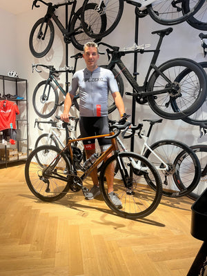 Marius erstes Gravelbike samt Morgenrunde