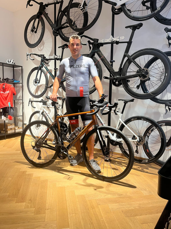 Marius erstes Gravelbike samt Morgenrunde
