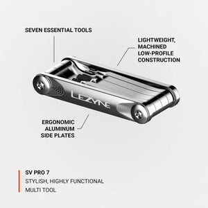 Lezyne SV PRO 7 silber