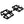 Tatze Flatpedal Link schwarz